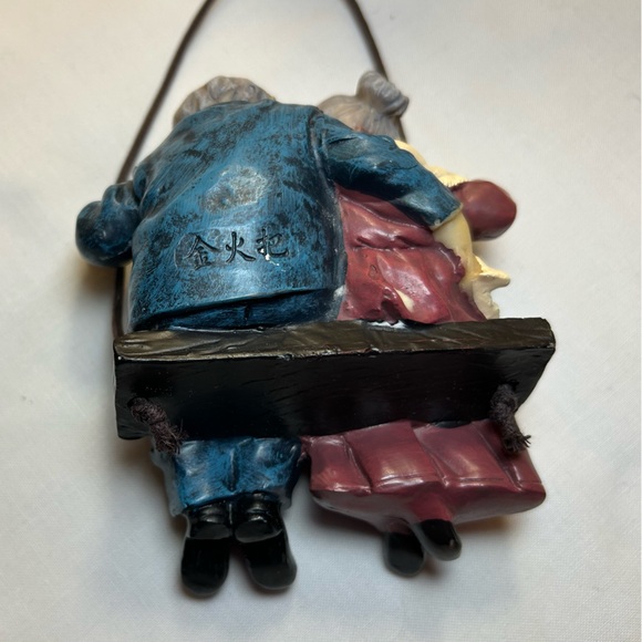 Old Couple on a Swing Home Decor etc. - Picture 4 of 11